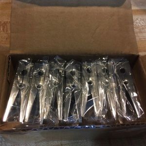 POTTERY BARN Vintage OOAK Days Week Clothes Pins Fridge Magnets Clips